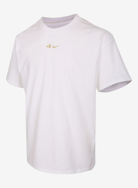 Nike/耐克正品AjaWilson新款男白色休闲经典篮球T恤IH7722-100