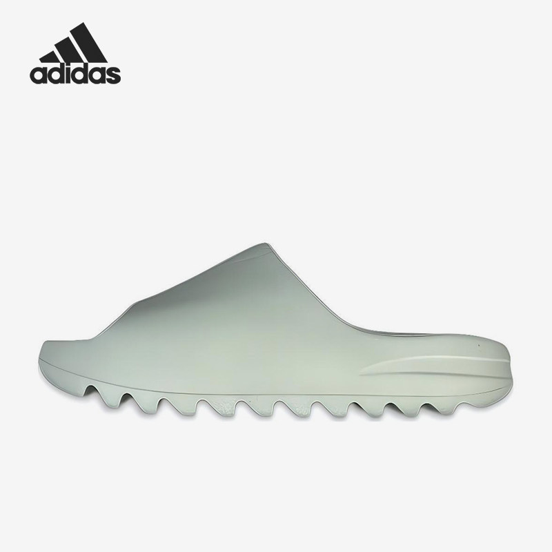 Adidas/阿迪达斯官方正品夏季男女防休闲耐磨滑一字拖鞋ID5480