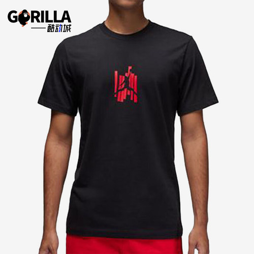 耐克男士训练透气印花短袖T恤