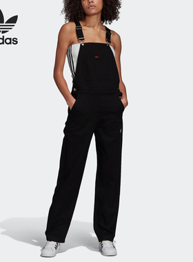 Adidas/阿迪达斯正品 三叶草 DUNGAREE 女子秋季运动裤 GD3877