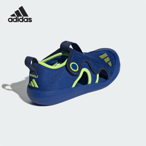 Adidas/阿迪达斯正品春季款大童低帮魔术贴沙滩凉鞋JP5746