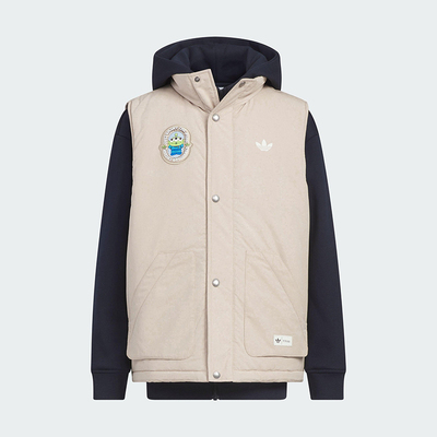 Adidas/阿迪达斯正品三叶草夹棉连帽夹克新款经典连帽夹克KB5145