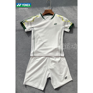 26新款YONEX/尤尼克斯青少年羽毛球服儿童运动短袖速干3100726BCR