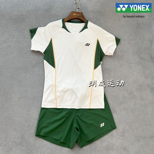 26新款YONEX/尤尼克斯羽毛球服yy短袖男女运动T恤速干1103626BCR