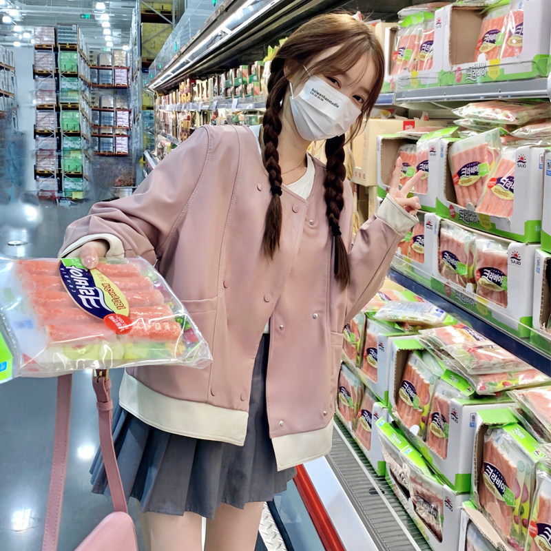 23年秋季新款 皮衣短款  267  6129  P135  控 188图片