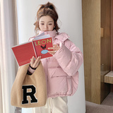 新品90白鸭绒23年冬季新款羽绒服267-6205P275控398，女装羽绒服，浙宝267