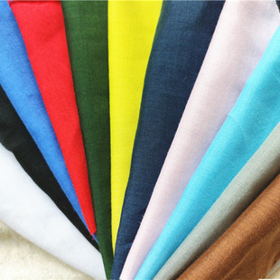 纯色的确良布料素色涤纶面料口袋布汽车窗帘衬衣裙子床单里布内衬
