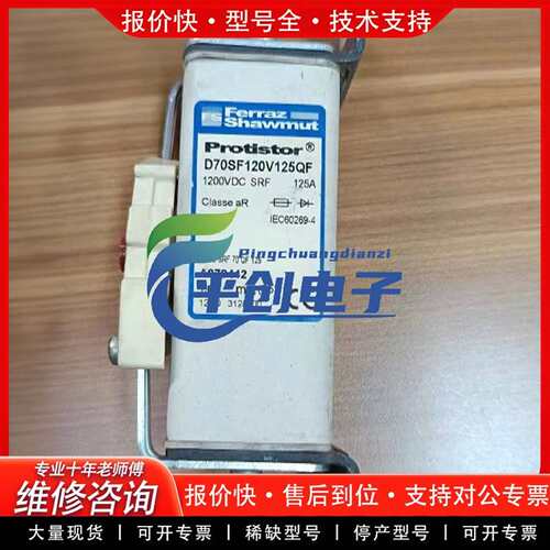可维修Ferraz Shawmut Protistor熔断器 D7议价