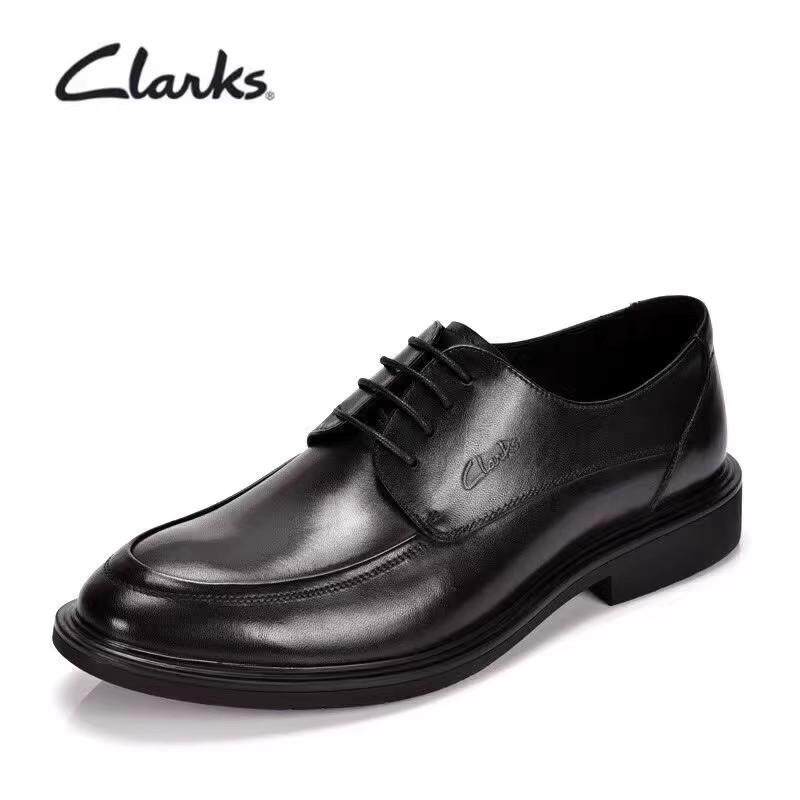 clarks其乐男鞋舒适英伦商务正装皮鞋男士真皮系带休闲结婚德比鞋