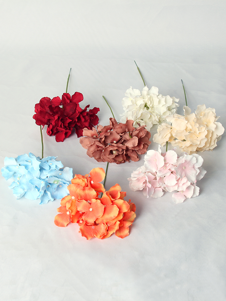 婚庆婚礼堂花艺橱窗花墙打底绣球