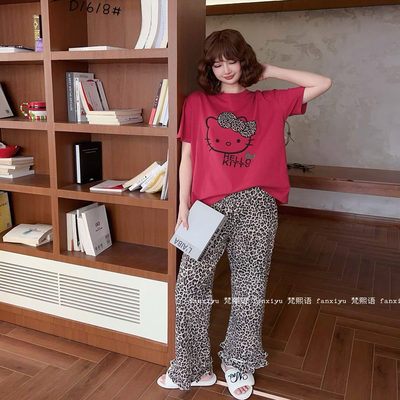 柔软舒适纯棉睡衣梵熙语透气女