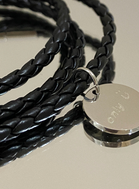 samyu周书逸杨宇腾同款黑色手绳