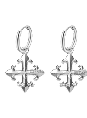 smartboom我让最想被拥抱的男人给威胁了boom十字架耳环耳圈慕Ter