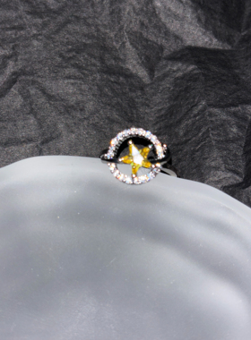 【星邱】慕Ter原创 星球拥抱星星开口戒指