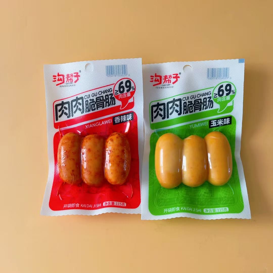 沟帮子肉肉脆骨肠115克