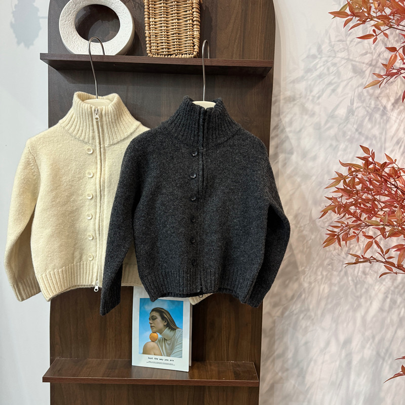 leomama童装女童高领保暖毛衣秋冬新款儿童针织开衫外套加厚冬装,童装/婴儿装/亲子装,毛衣/针织衫,淘宝优惠券,粉丝福利购,淘宝优惠卷