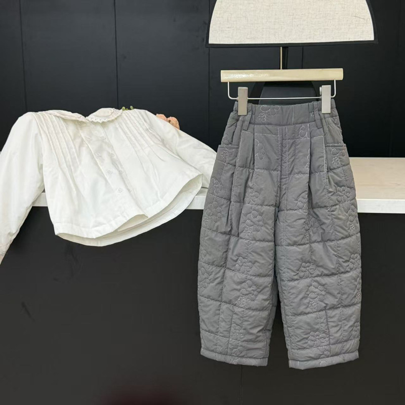 leomama儿童棉裤女童裤子夹棉保暖秋冬装新款女童长裤外穿休闲裤,童装/婴儿装/亲子装,裤子,淘宝优惠券,粉丝福利购,淘宝优惠卷