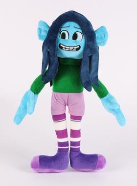 跨境ruby gillman teenage kraken plush变身吉妹露比毛绒玩具