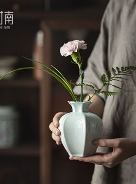 宋式美学超绝美特别好看的花瓶高级矮氛围感设计感小众轻奢高级感