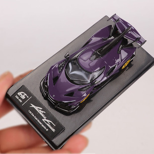 正版 64太阳神阿波罗全合金汽车模型车内摆件男生跑车礼品收藏