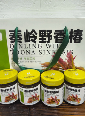 陕西商洛山阳特产2026年新香椿芽野香椿下饭菜腌制夹馍菜年货礼盒