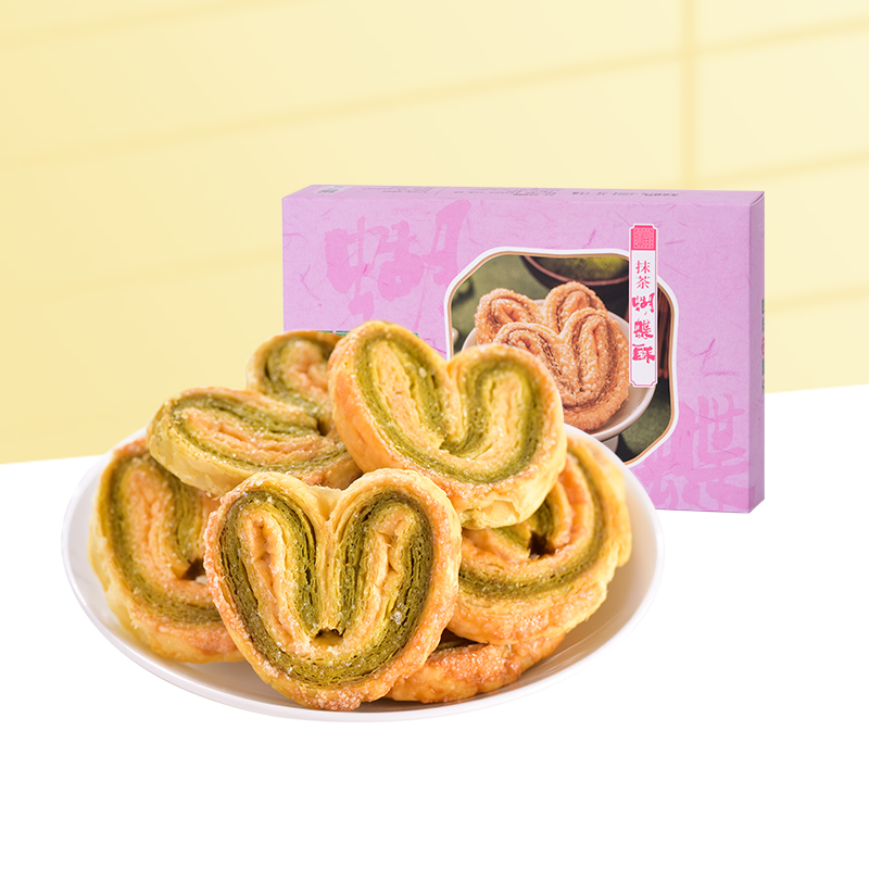 天福茗茶蝴蝶酥海盐风味传统饼干