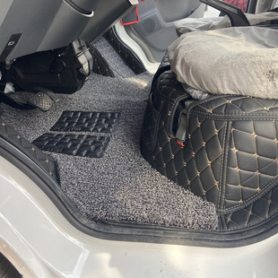 适用于吉利远程V6E V6F V7E纯电动封闭厢货星享F1E货车全包围脚垫