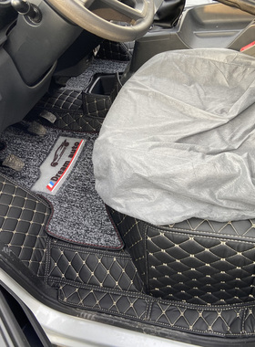 适用于长安神骐PLUS T30T20T10星卡PLUS跨越王X3X1货车全包围脚垫