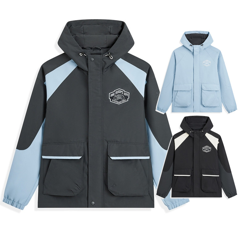 特步篮球-AnswerBall双层风衣男