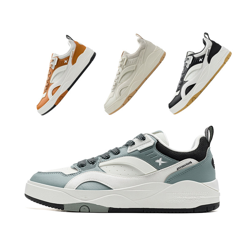 特步2024冬季新xtep滑板鞋