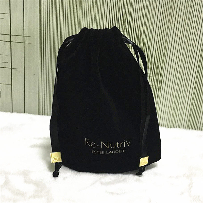 包邮雅诗兰黛 蓝色 黑色抽绳化妆包 化妆袋 钱口袋束口袋小收纳包