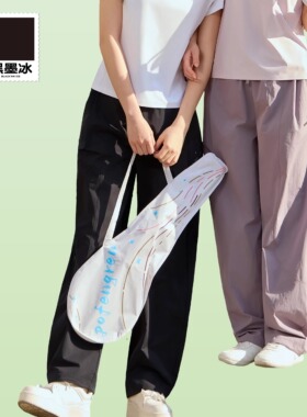 夏新款轻户外8035山本裤松紧高腰运动休闲阔腿直筒长裤女透气宽松