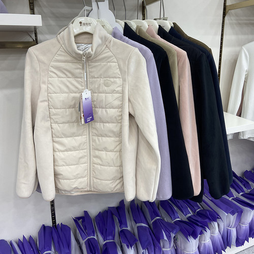 上衣猫有范儿8801云感气绒立领