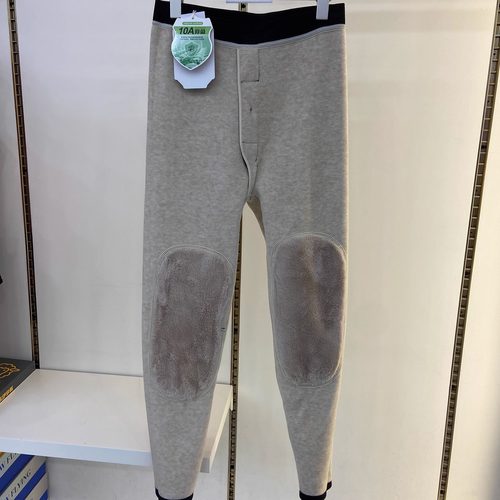 272秋冬新款男士中加厚一体加绒带护膝羊毛裤高腰打底保暖裤衬裤