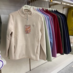 2025猫有范2069新款 秋冬男女云感绒内胆外套保暖上衣拉链加厚立领