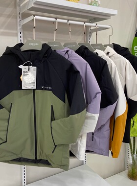 清仓羽绒冲锋衣懒人兔M09 11秋冬加厚男女士保暖三防户外夹克外套