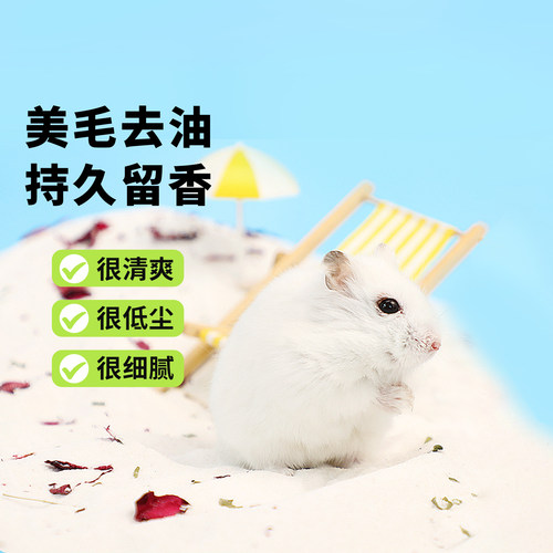 向小希仓鼠尿砂浴沙金丝熊专用