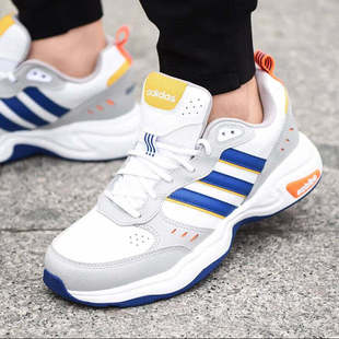 女百搭旅游鞋 跑步鞋 运动休闲鞋 时尚 子 阿迪达斯皮面老爹鞋 鞋 男士