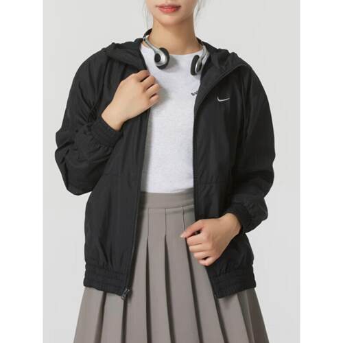 Nike耐克女宽松连帽夹克休闲户外防风秋季新款宽松外套FV6299
