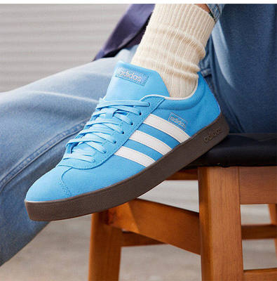 Adidas/阿迪达斯正品2025新款男女情侣简约休闲板鞋 JI0496