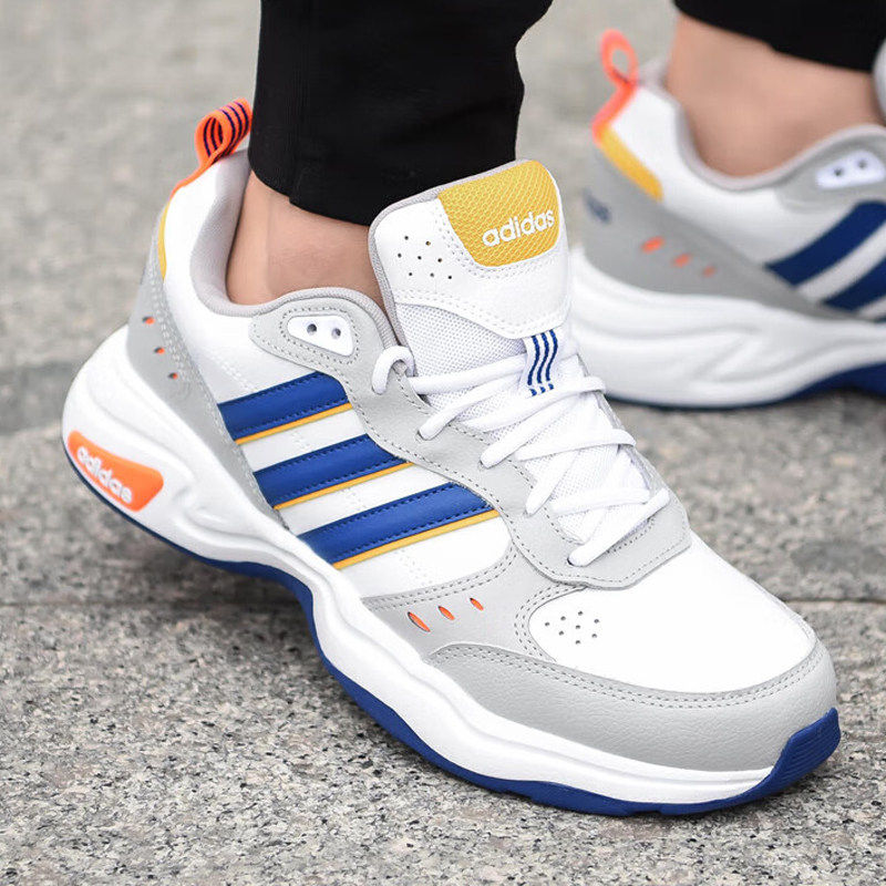 阿迪达斯老爹鞋男秋季新款复古小白鞋休闲篮球运动耐磨综训男鞋