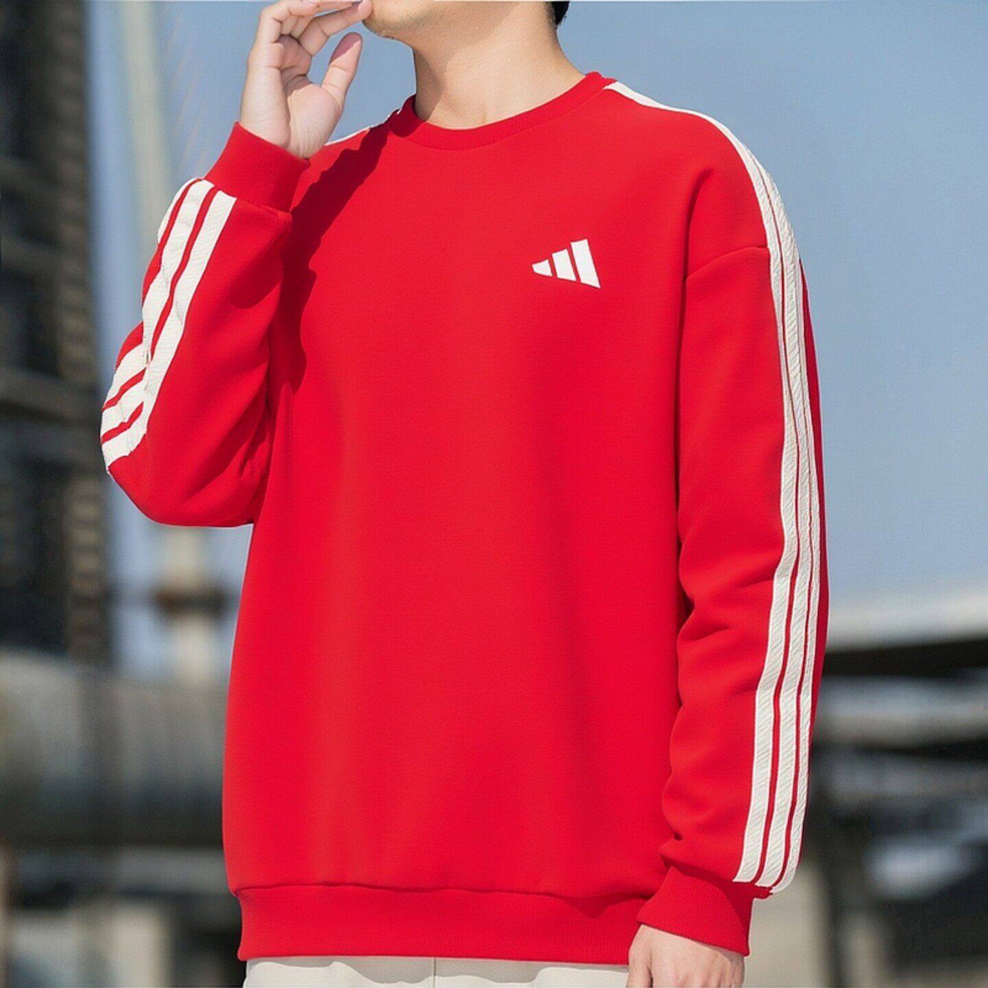 阿迪达斯卫衣男春季新款