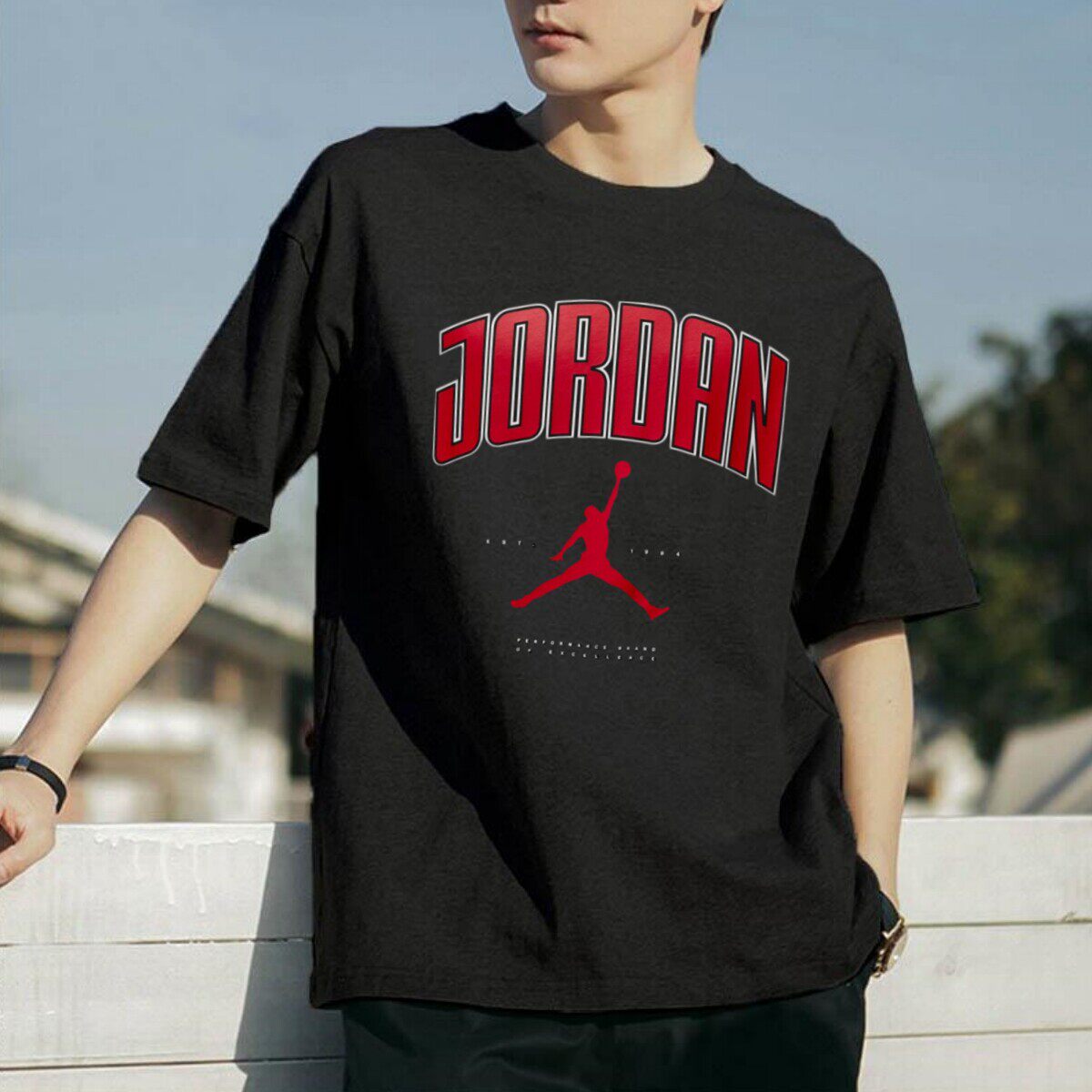 Jordan耐克纯棉短袖AJ飞