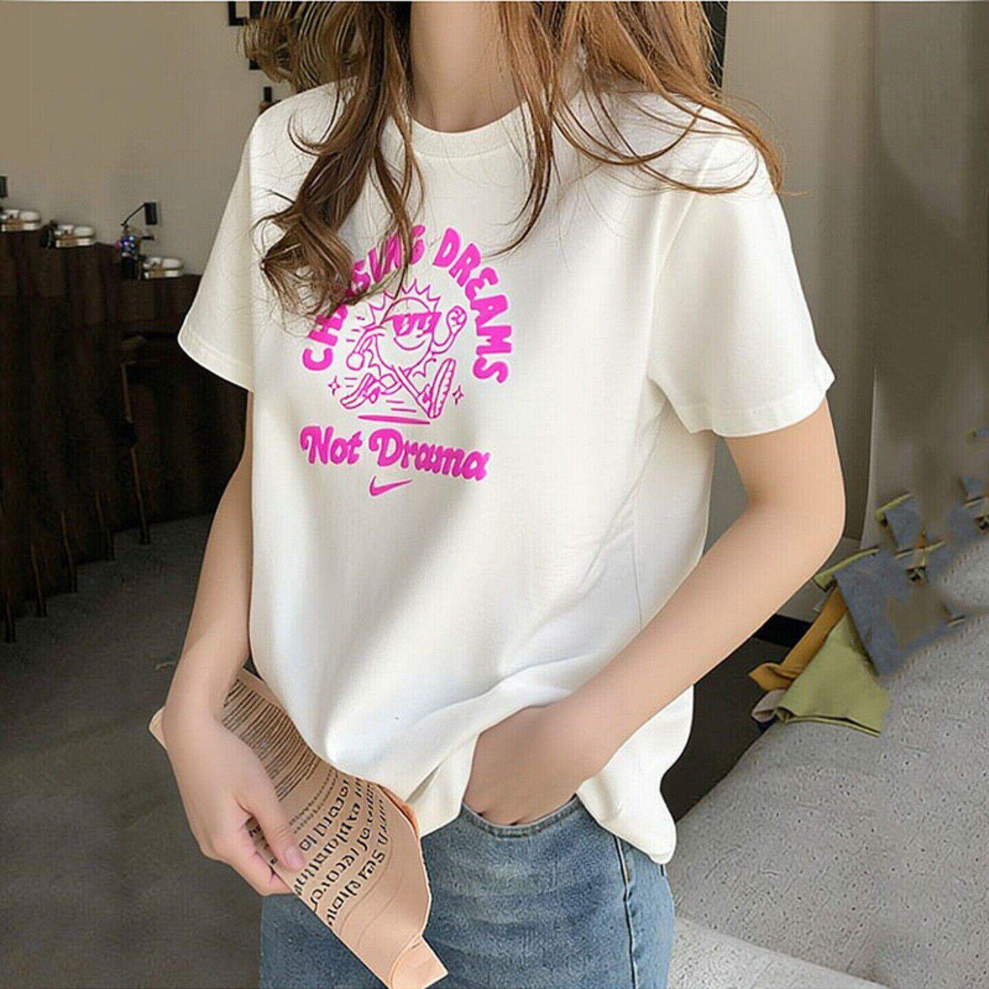 NIKE耐克白色短袖女装26