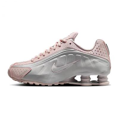 Nike耐克女鞋 Shox R4“Barely Rose”运动休闲跑步鞋AR3565-600