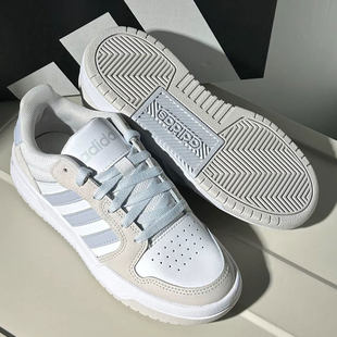 耐磨篮球板鞋 阿迪达斯男鞋 低帮复古百搭运动小白鞋 新款 JI2561 夏季
