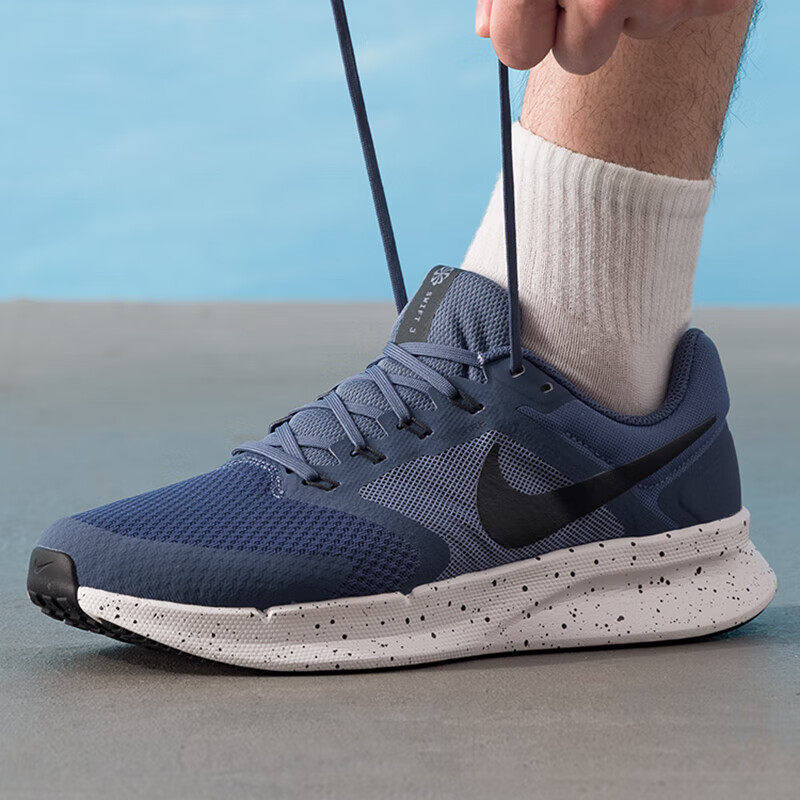 NIKE耐克正品男鞋蓝色夏