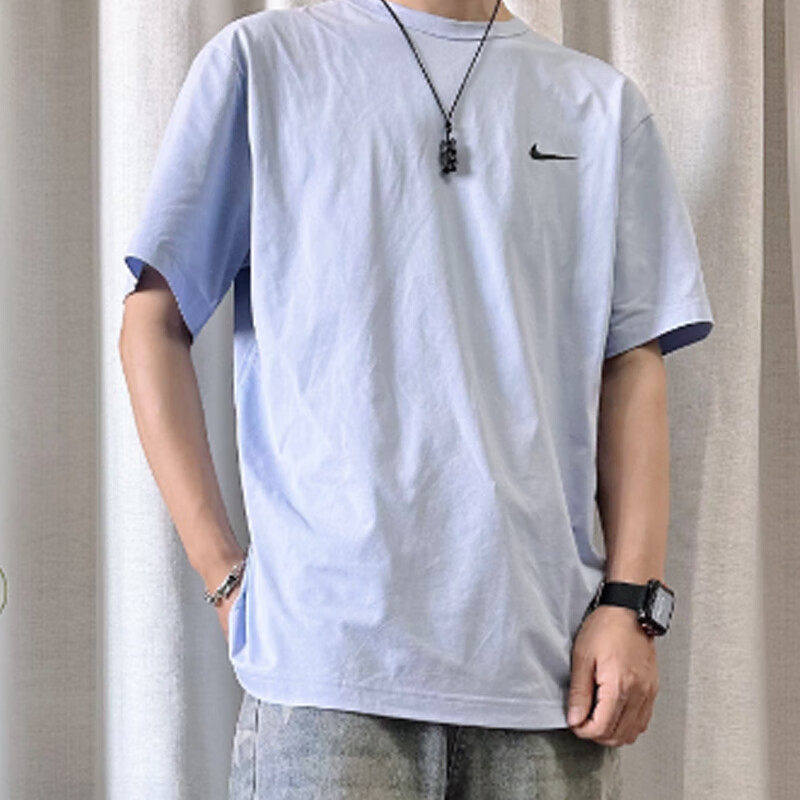Nike夏季短袖运动衣蓝色