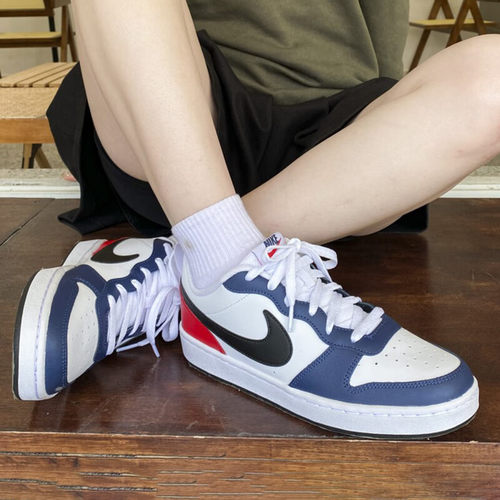 Nike耐克黑曜石女鞋正品夏季轻便COURT休闲鞋低帮透气板鞋DO7446