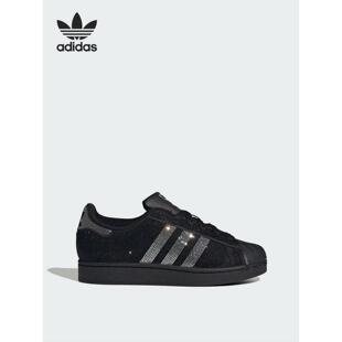 Adidas/阿迪达斯正品三叶草女士日常低帮系带耐磨休闲板鞋IH4200